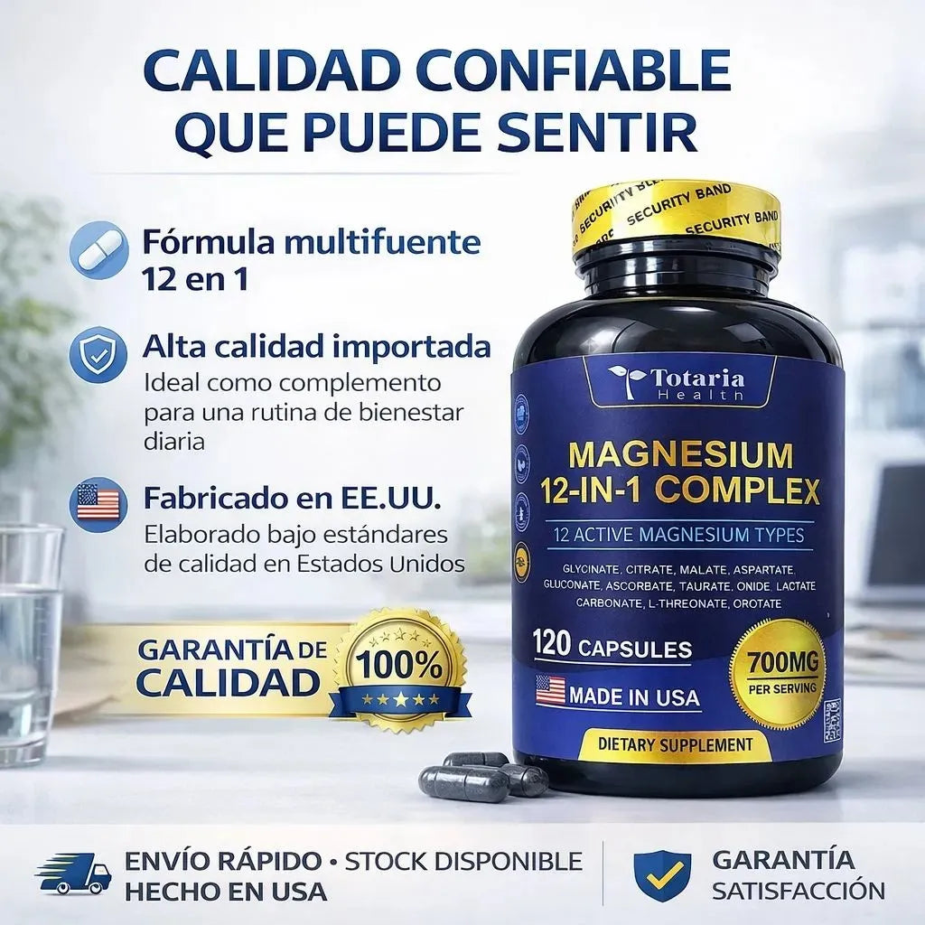 Magnesium 12 en 1 Complex