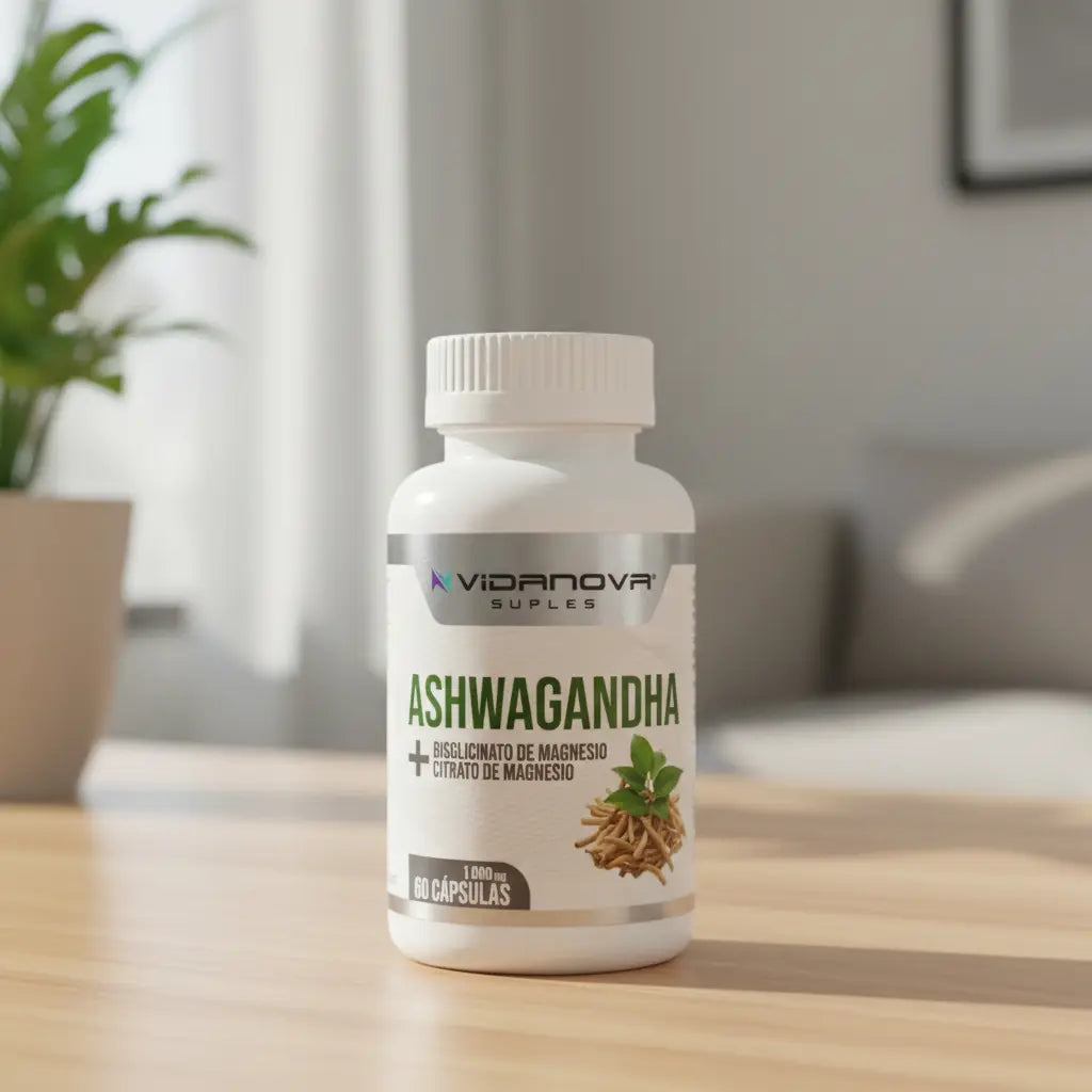 Ashwagandha Magnesio 1000 mg x 60 cap.