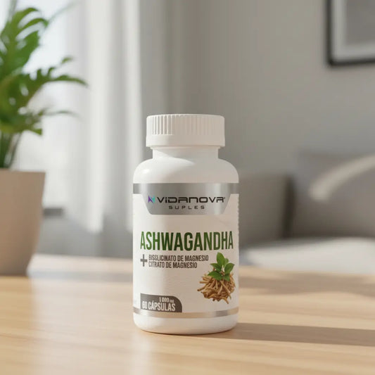 Ashwagandha Magnesio 1000 mg x 60 cap.
