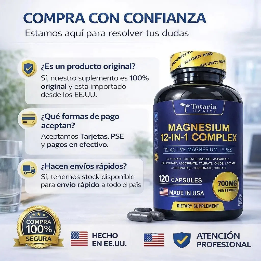 Magnesium 12 en 1 Complex